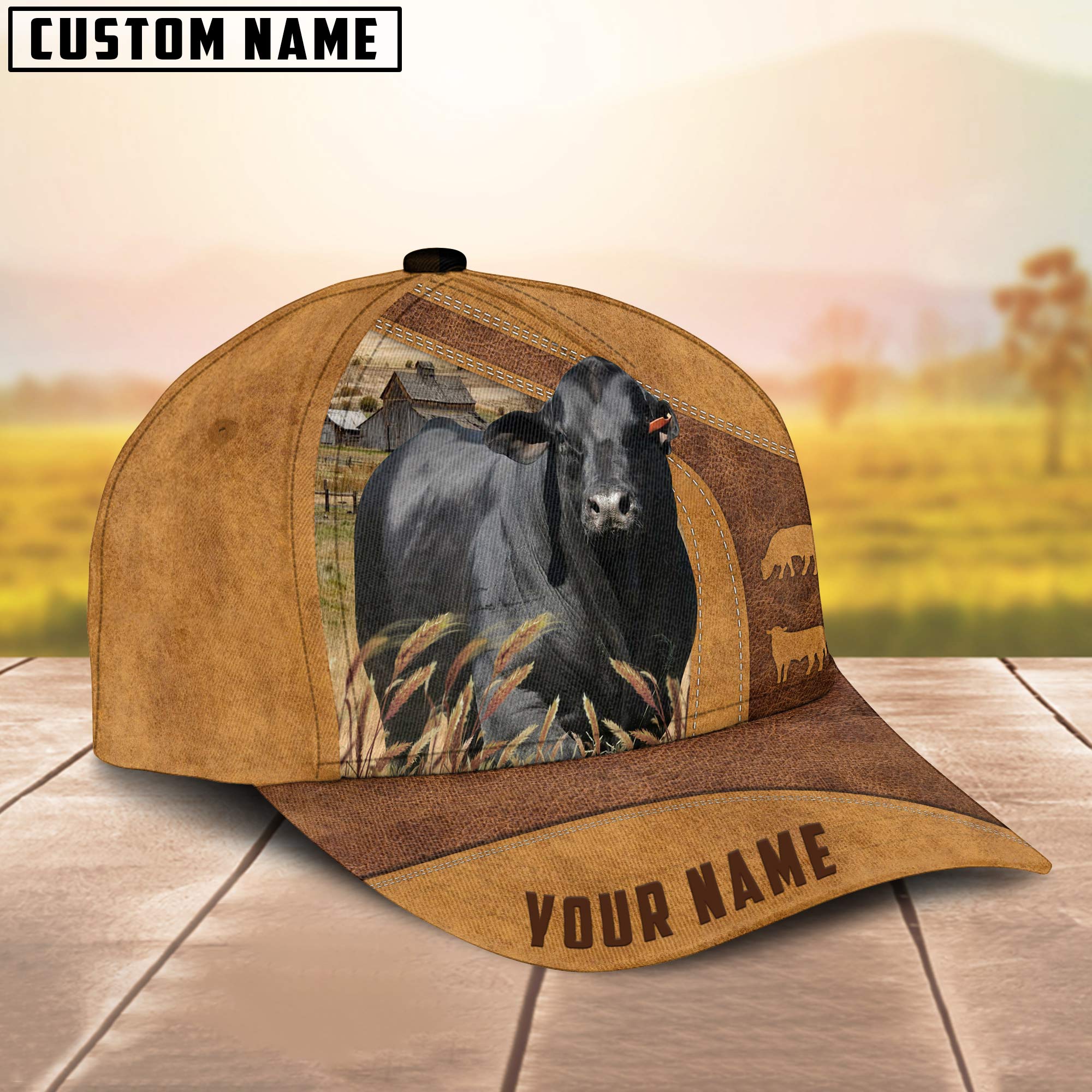Brangus Custom Name Cap/ Cattle Hat/ Farm Baseball Hat/ Cap Hat For Farmer Farm Lover