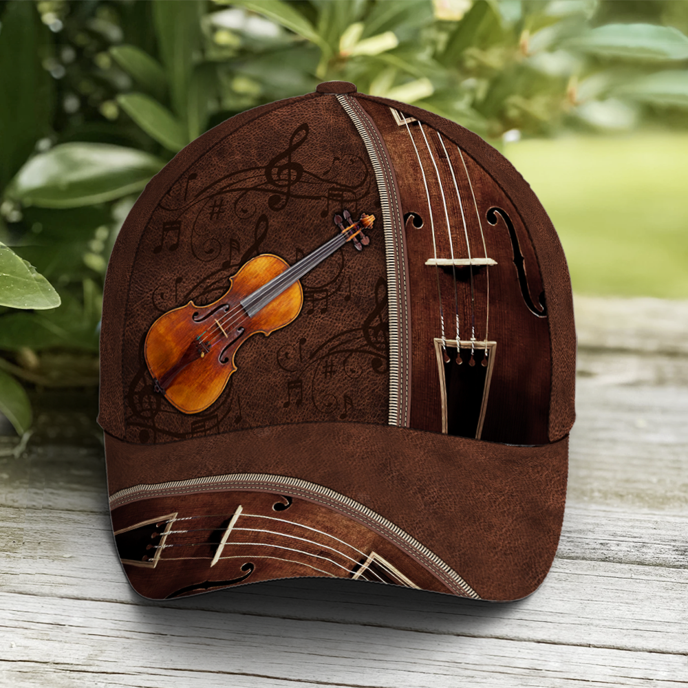 Baseball Cap For Violin Lovers Classic Leather Coolspod
