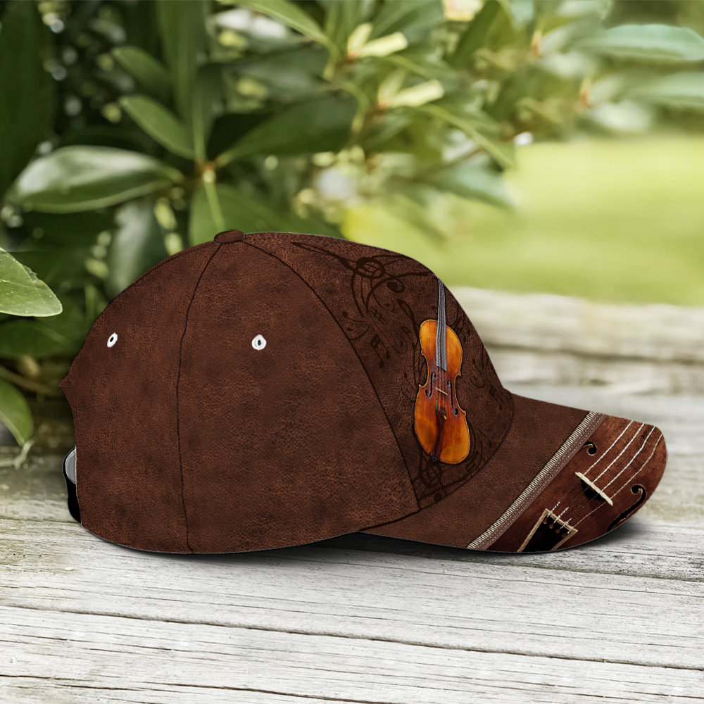Baseball Cap For Violin Lovers Classic Leather Coolspod