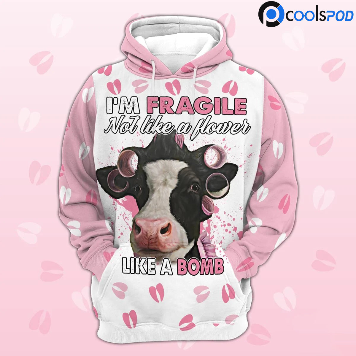 Holstein Hoodie For Her/ I