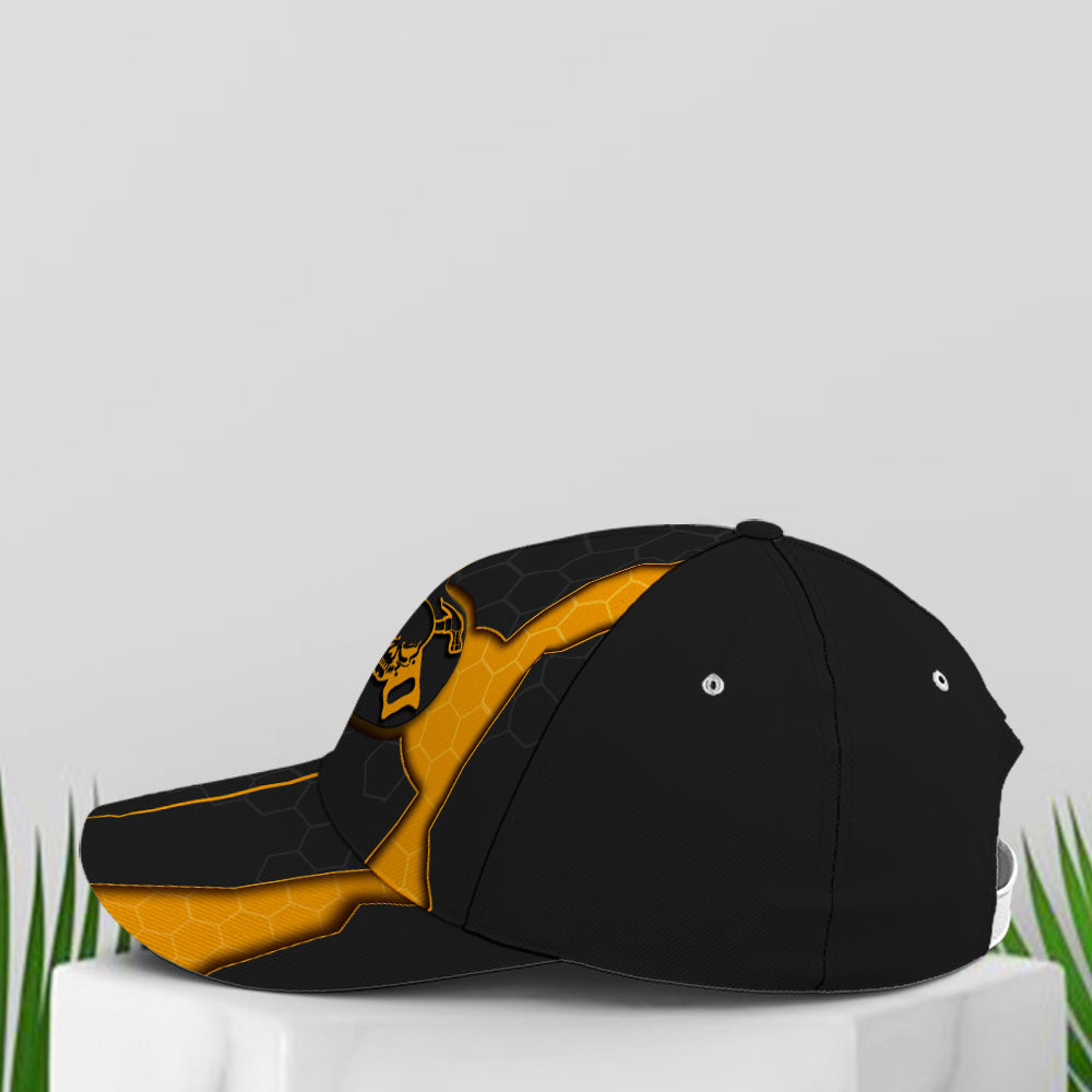 Yellow Skull Baseball Cap For Carpenter Future Tech Style Coolspod