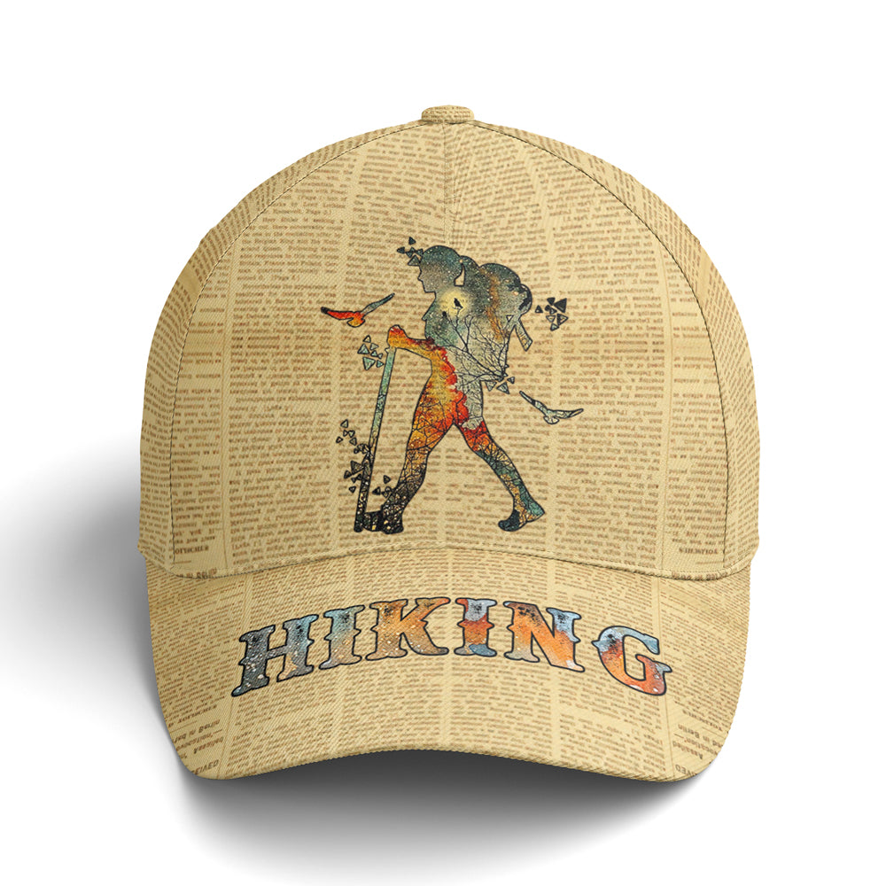 Hiking Vintage Pattern Baseball Cap Coolspod