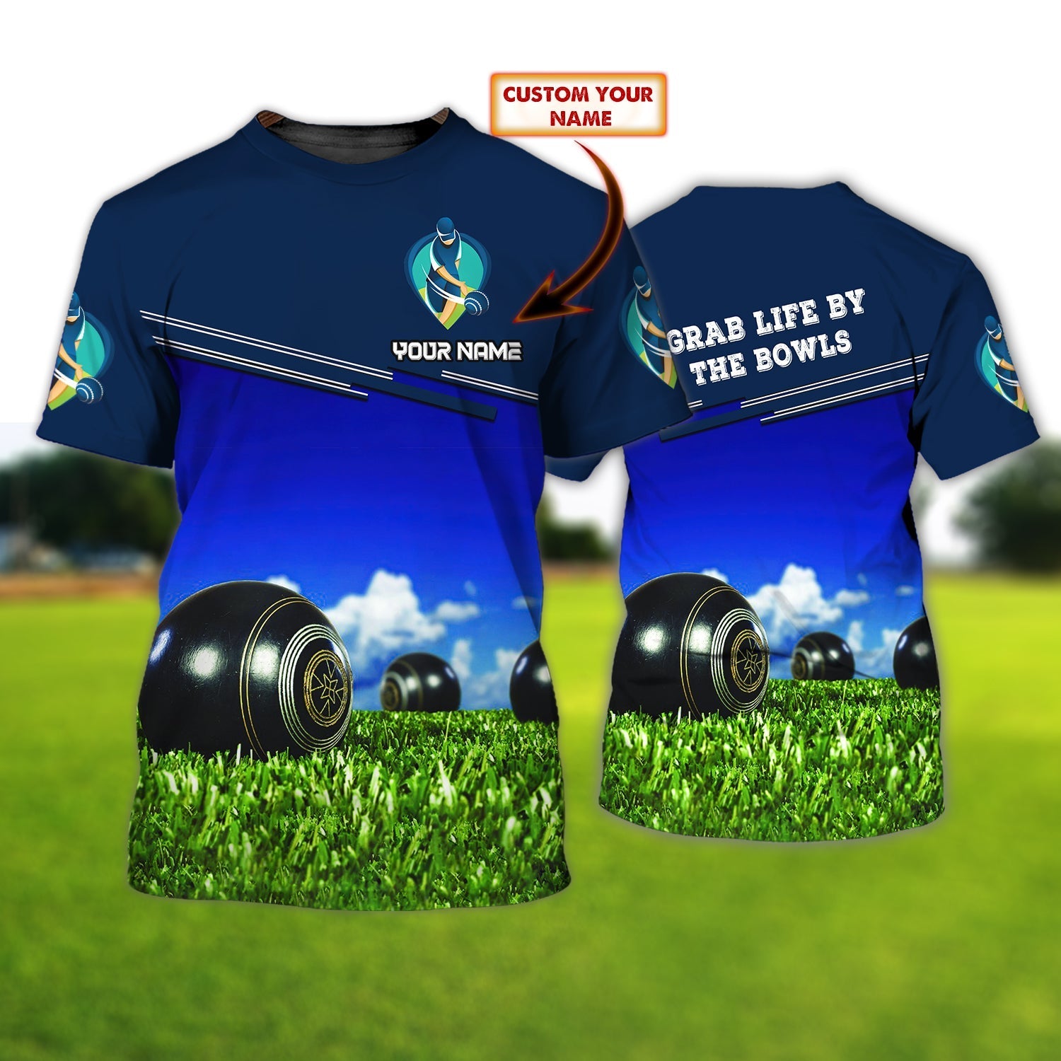 Personalized Lawn Bowl Shirt Lawn Bowls Player Shirt Gift For A Lawn Bowl Men Women