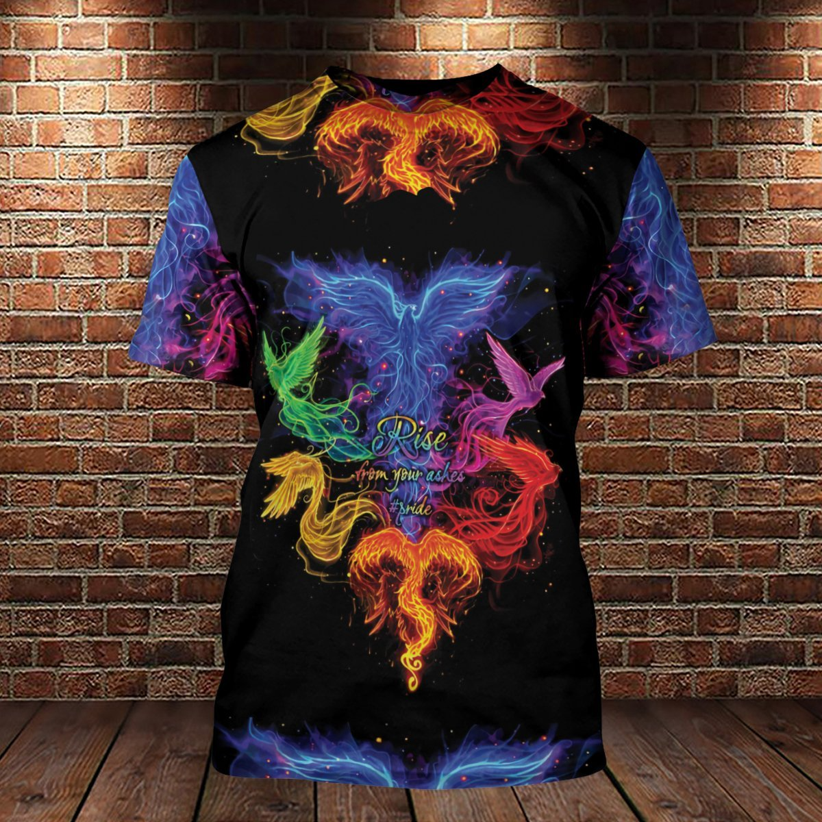 LGBT Pride Rise From Your Ashes 3D All Over Printed Shirts For Lesbian/ Gay Pride T Shirt