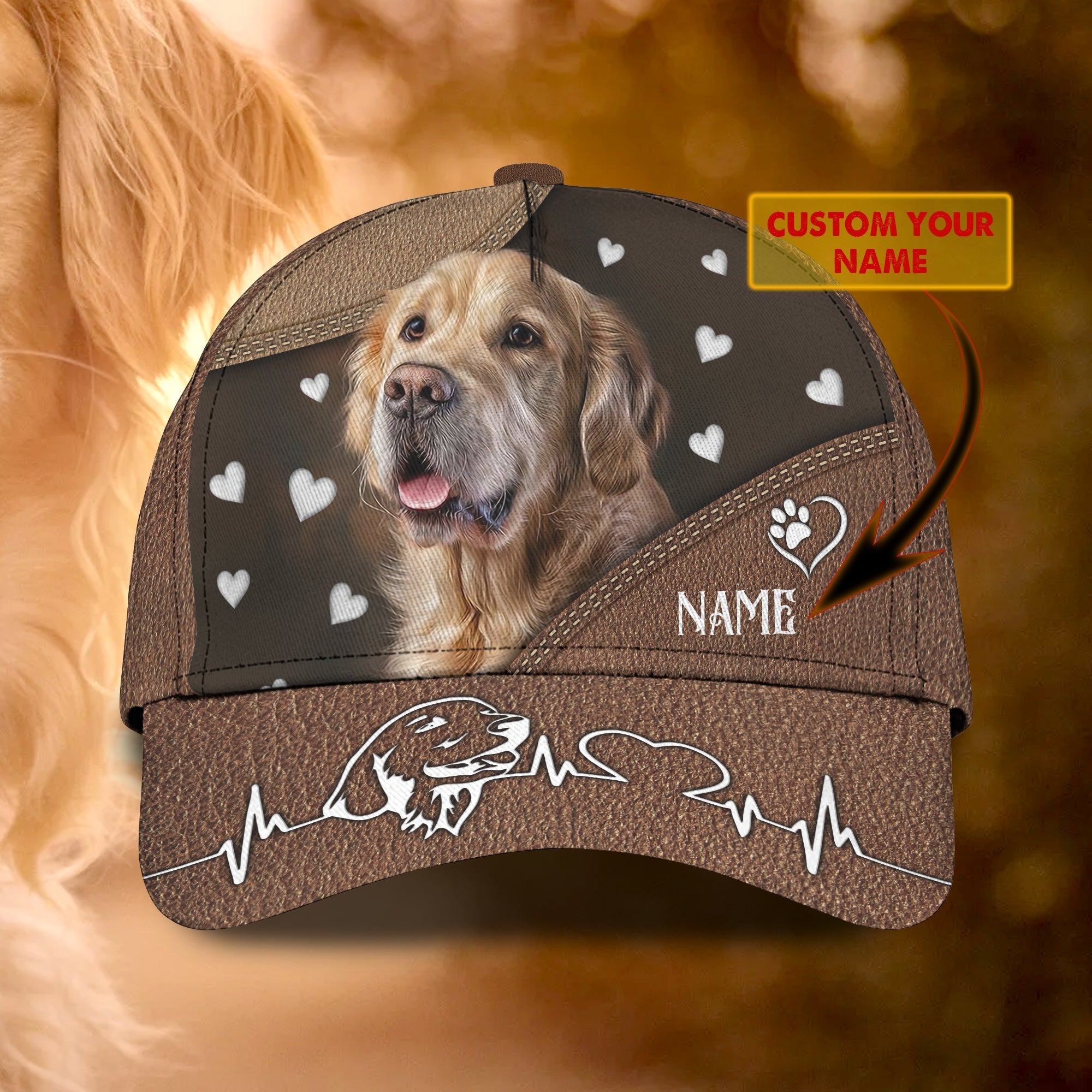 Personalized 3D Full Printed Dog Cap/ Baseball Dog Hat For Men And Women/ Cap Hat For Dog Lovers