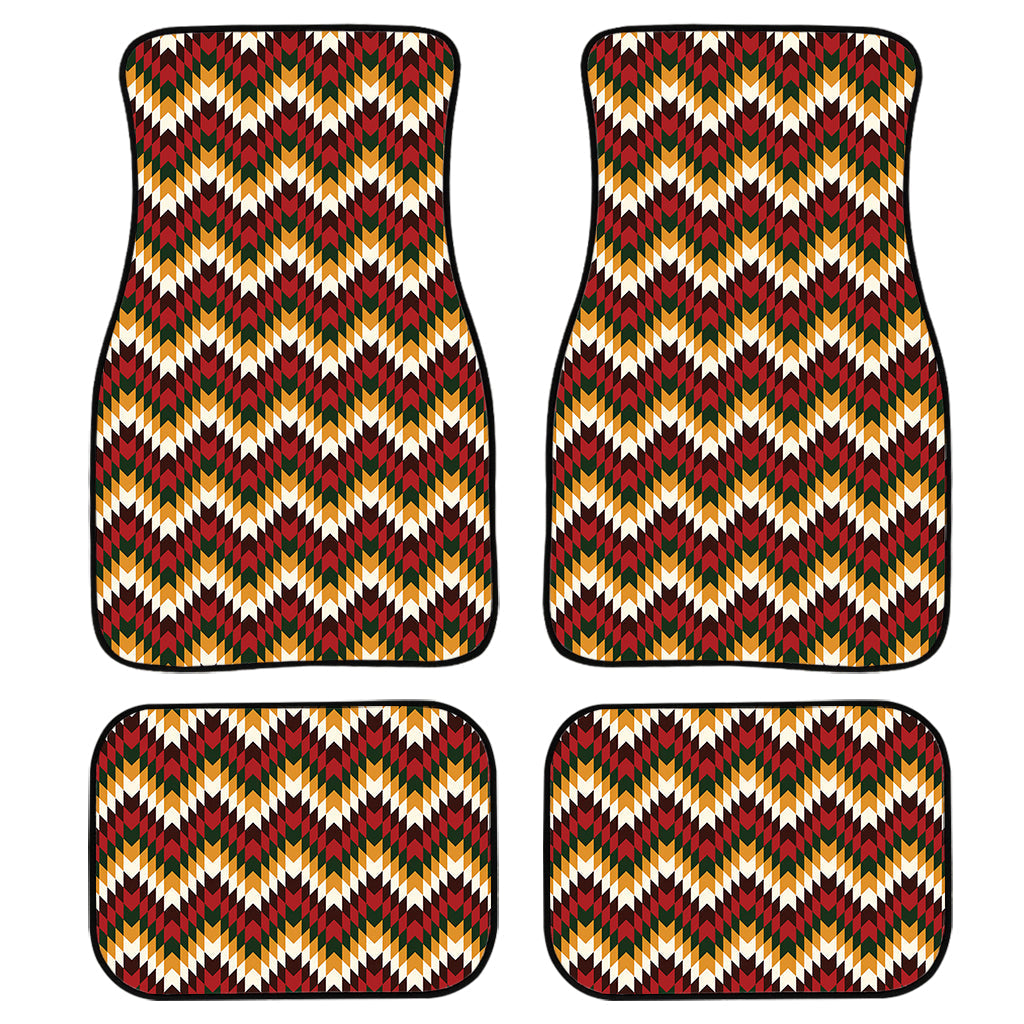 Native American Chevron Tribal Print Front And Back Car Floor Mats/ Front Car Mat