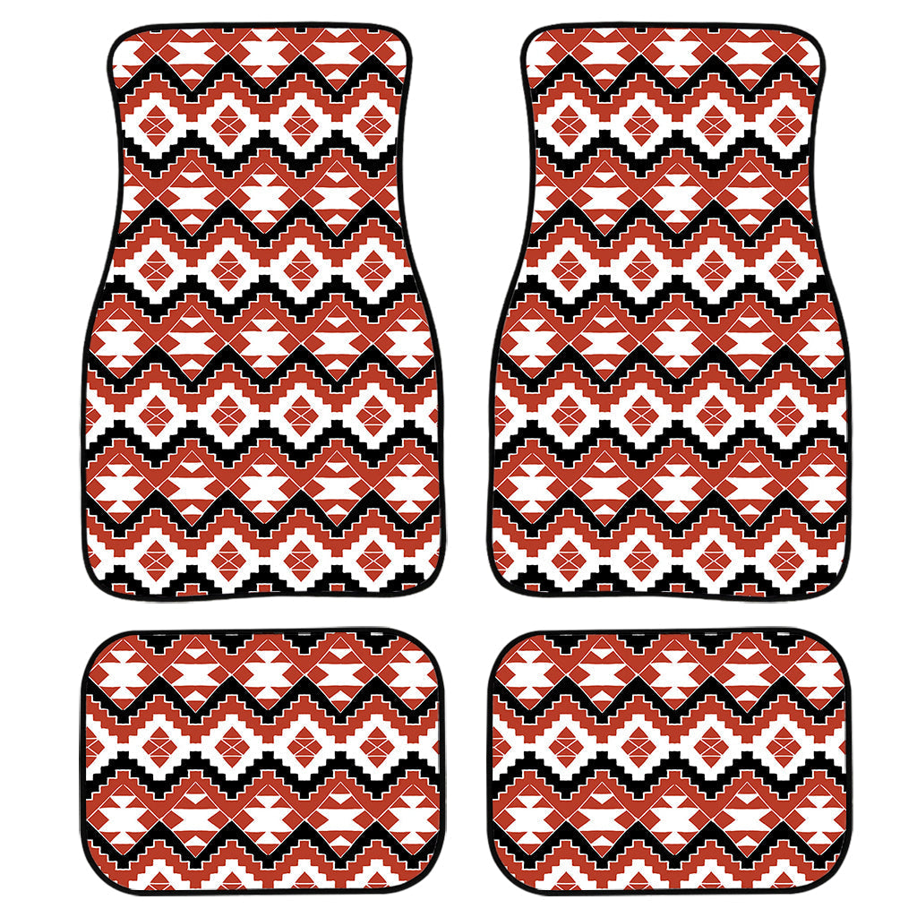 Native American Indian Pattern Print Front And Back Car Floor Mats/ Front Car Mat