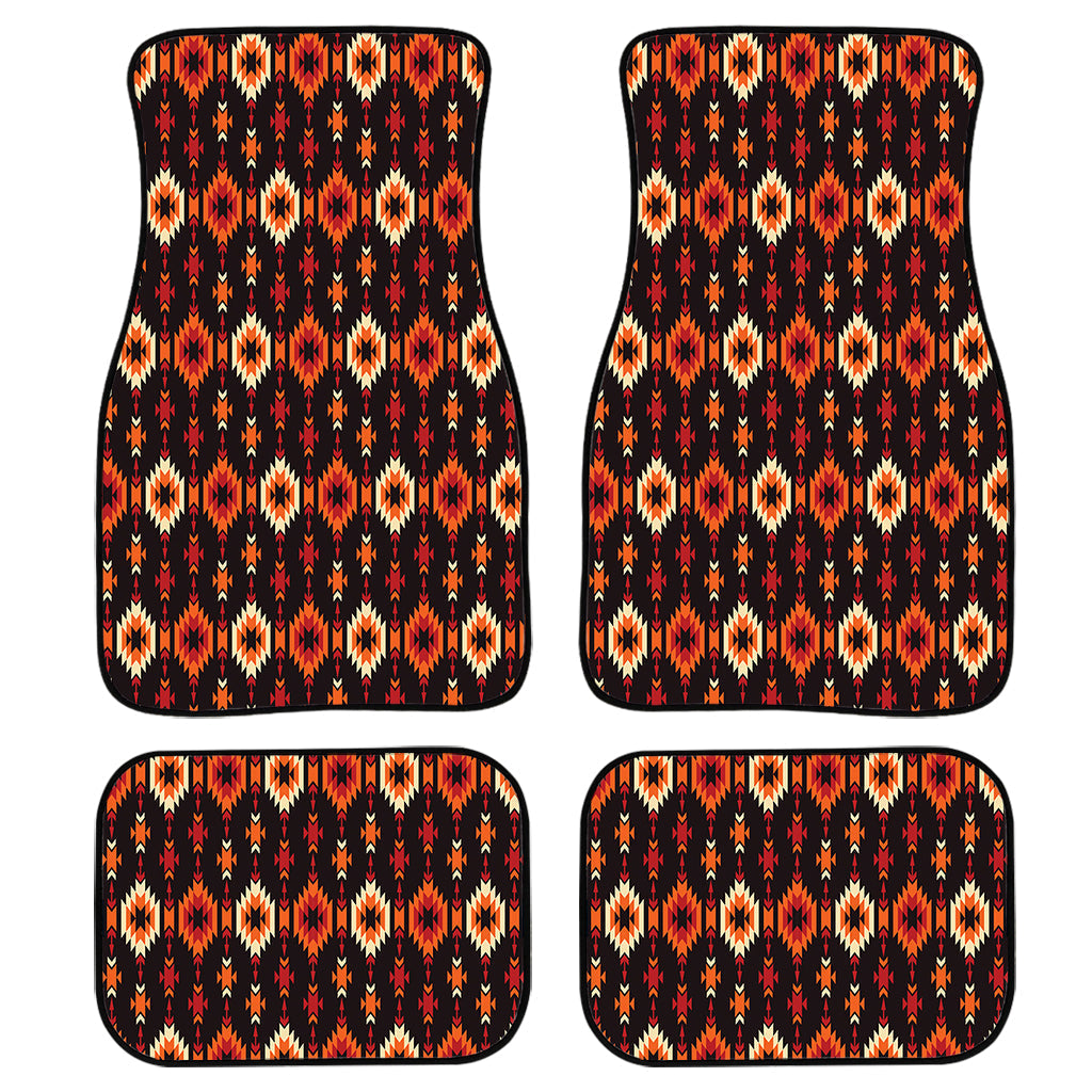 Native American Pattern Print Front And Back Car Floor Mats/ Front Car Mat