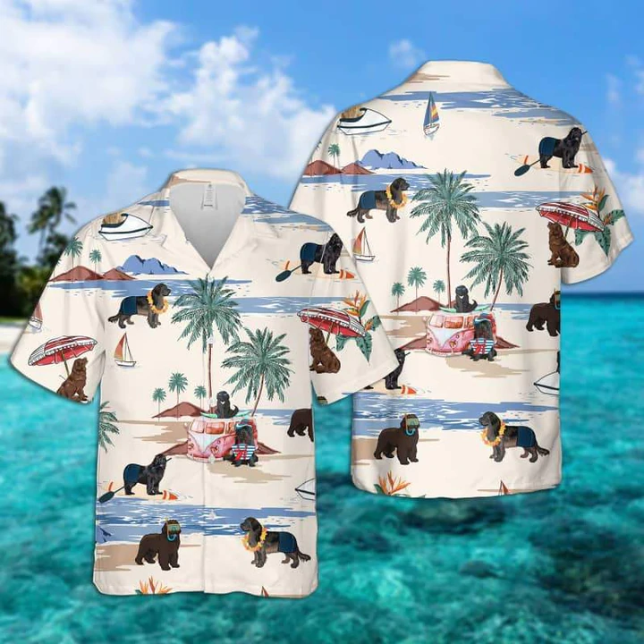 Neapolitan Mastiff Summer Beach Hawaiian Shirt/ Hawaiian Shirts for Men women Short Sleeve Aloha Beach Shirt