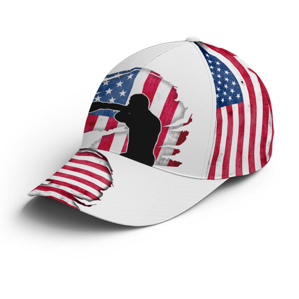 Baseball Cap For Boxing Lovers US Flag Pattern Coolspod