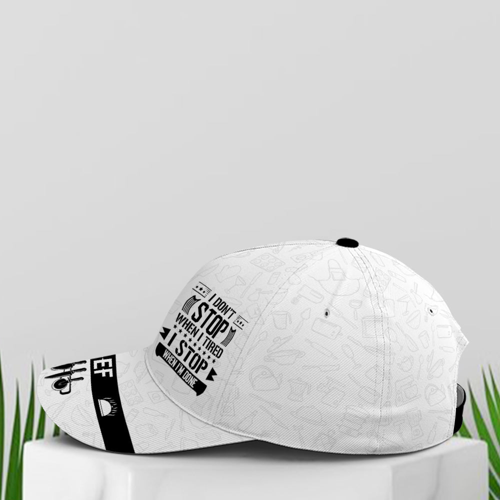 White BaseBall Cap For Chef Drawing Vector Style Coolspod