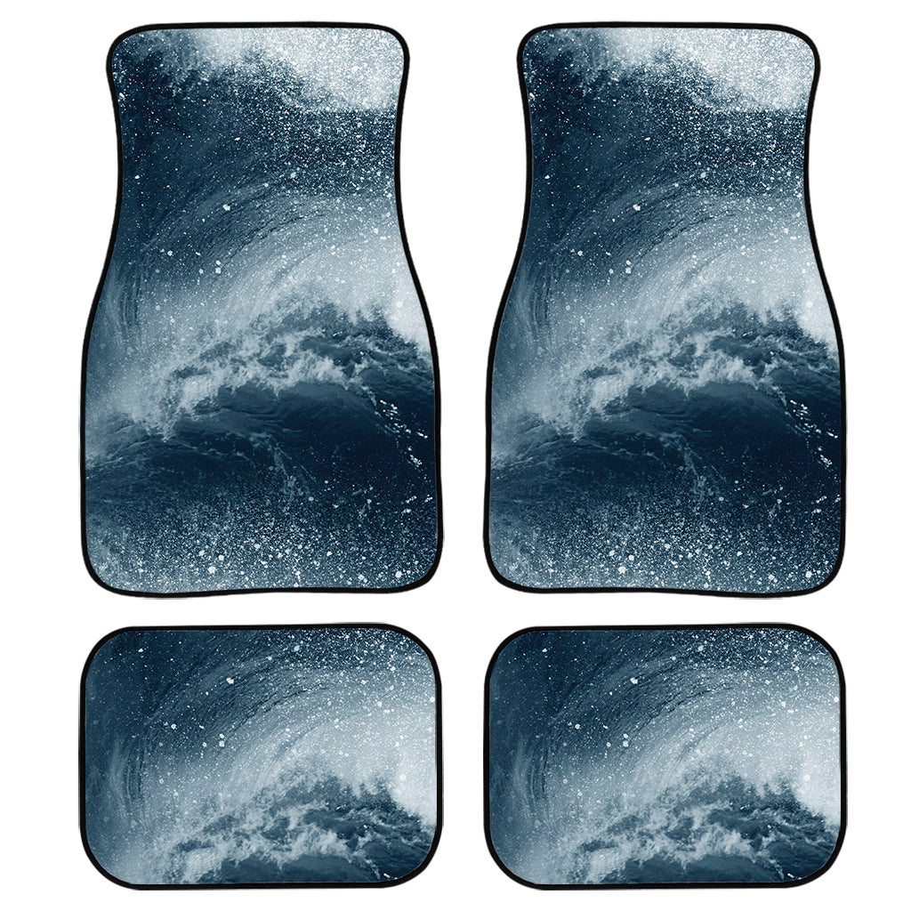 Ocean Wave Print Front And Back Car Floor Mats/ Front Car Mat