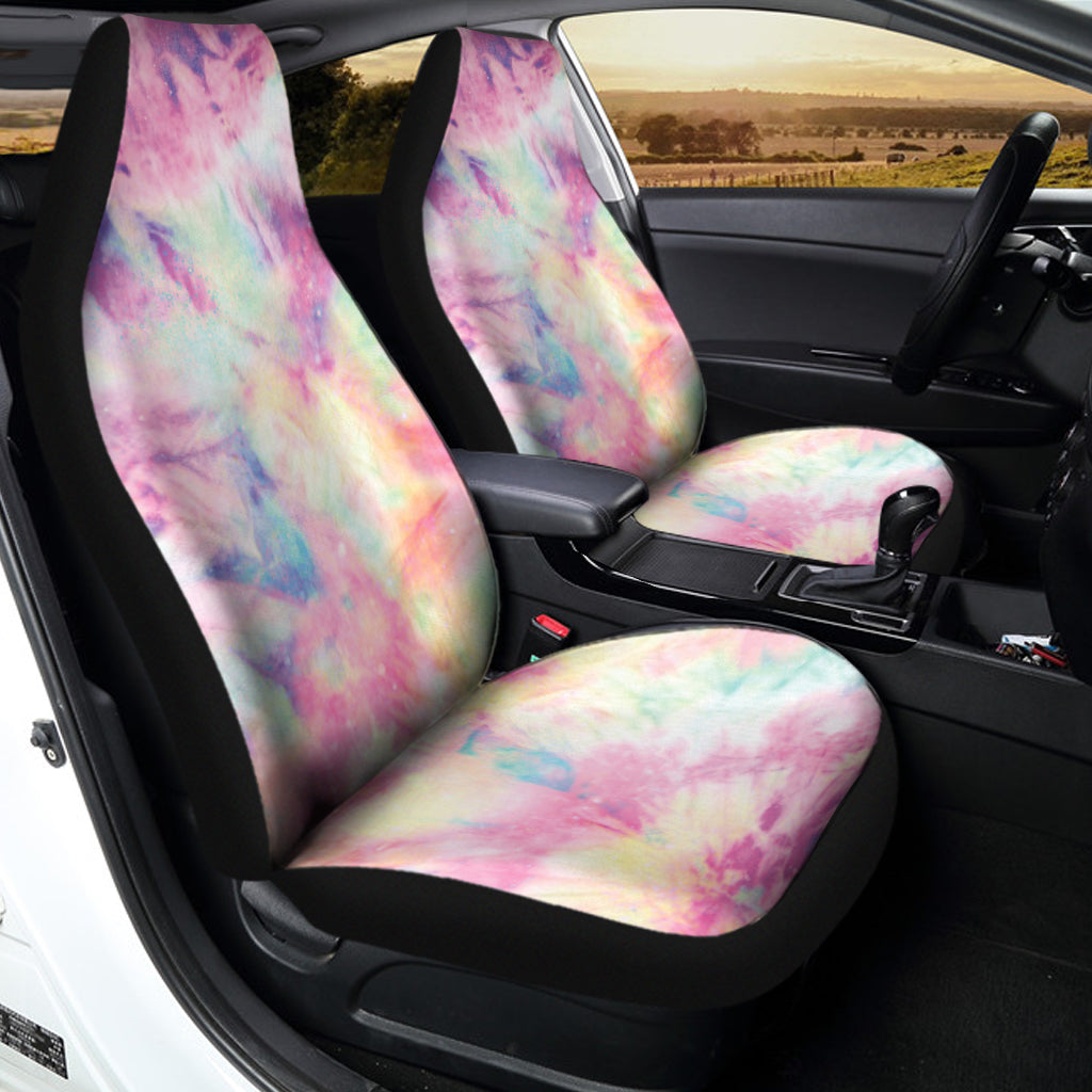 Pastel Tie Dye Print Universal Fit Car Seat Covers