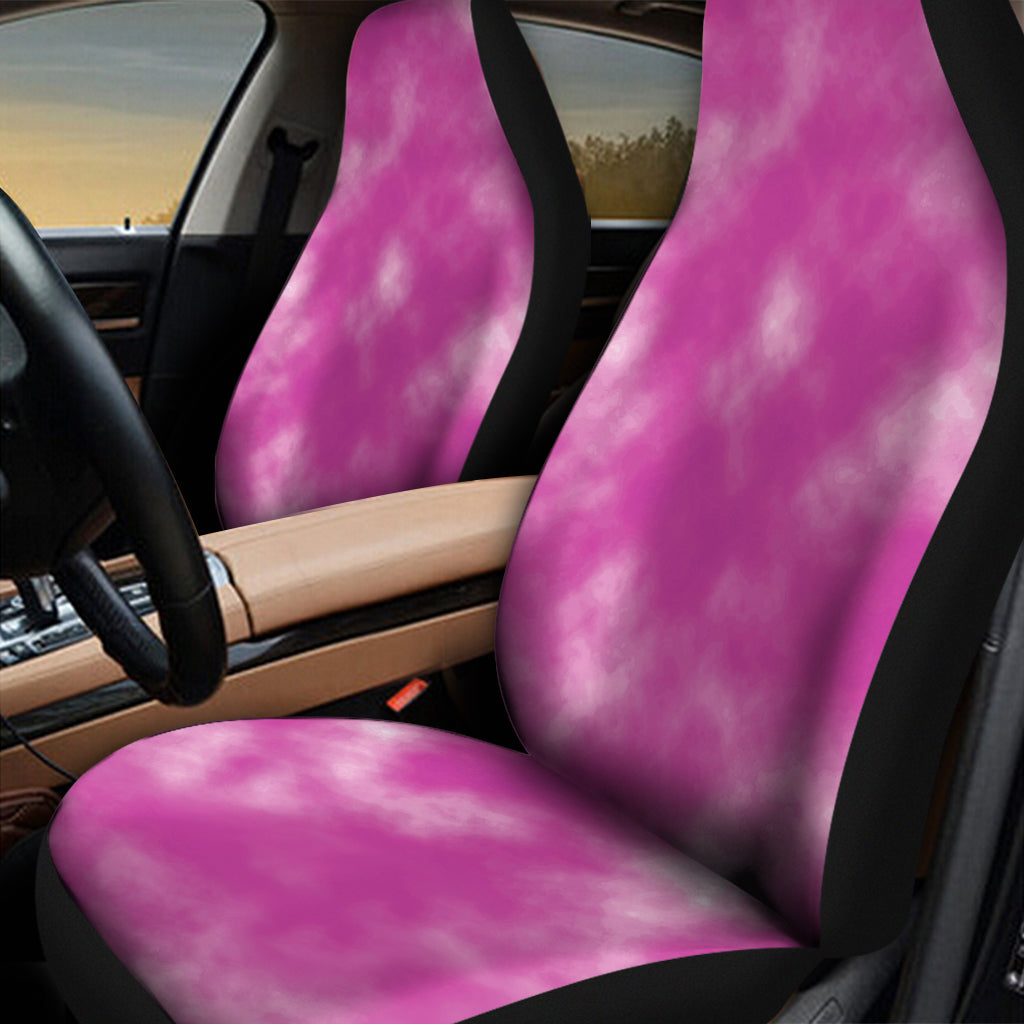 Pink Tie Dye Print Universal Fit Car Seat Covers