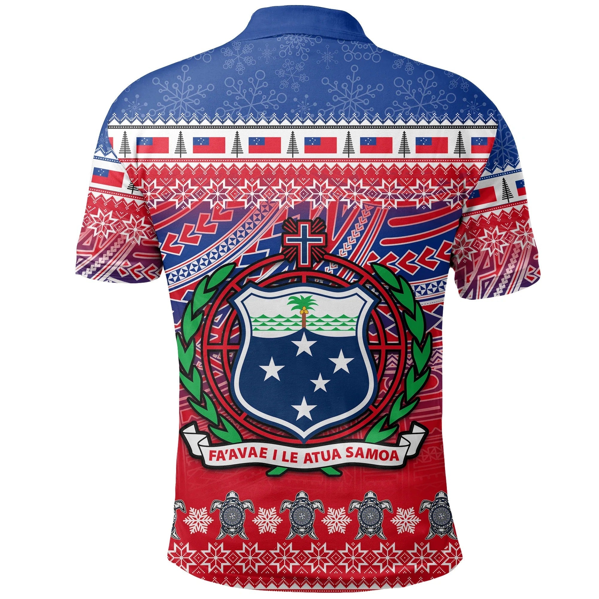 Samoa Christmas Manuia Le Kirisimasi Polo Shirt