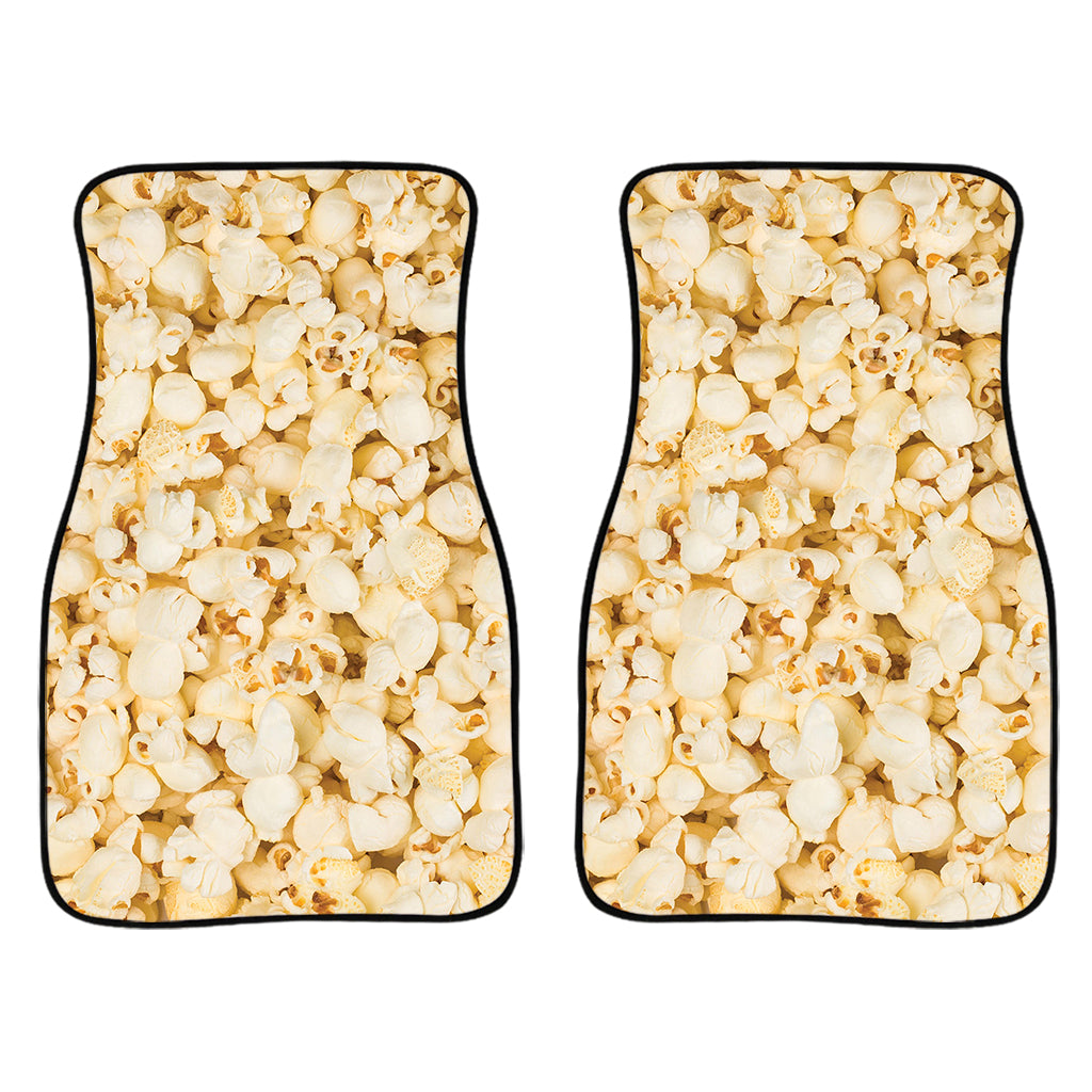 Popcorn Print Front And Back Car Floor Mats/ Front Car Mat