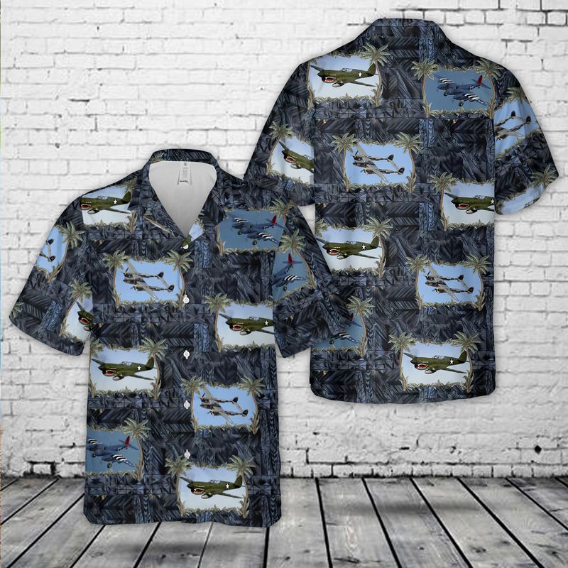 Warbirds WWII Planes Hawaiian Shirt