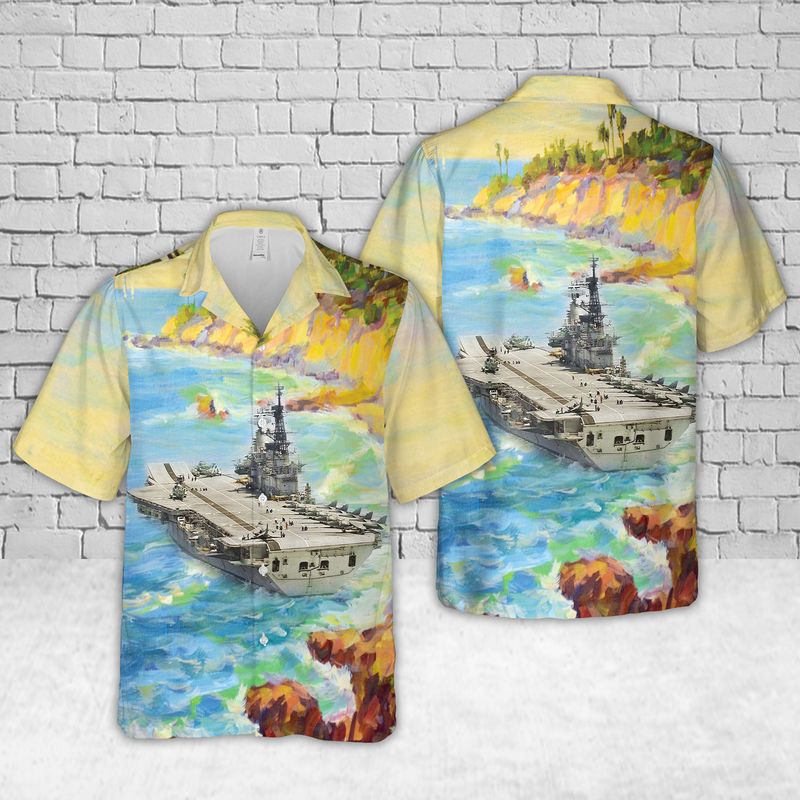 HMS Hermes Hawaiian Shirt