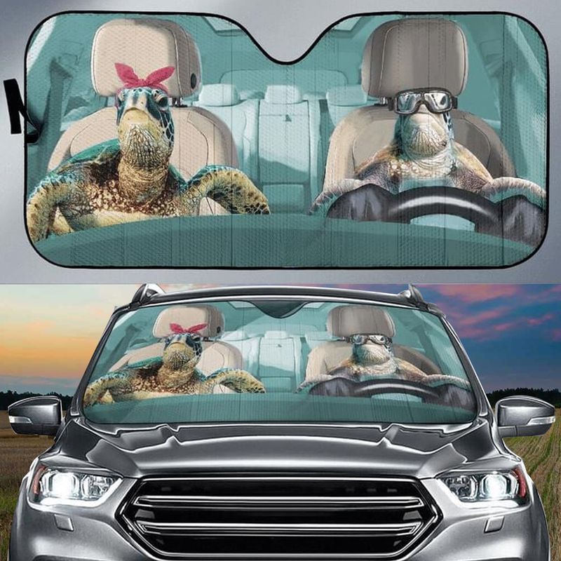 Sea Turtle Car Sunshade For Summer/ Best Car Sun Shade