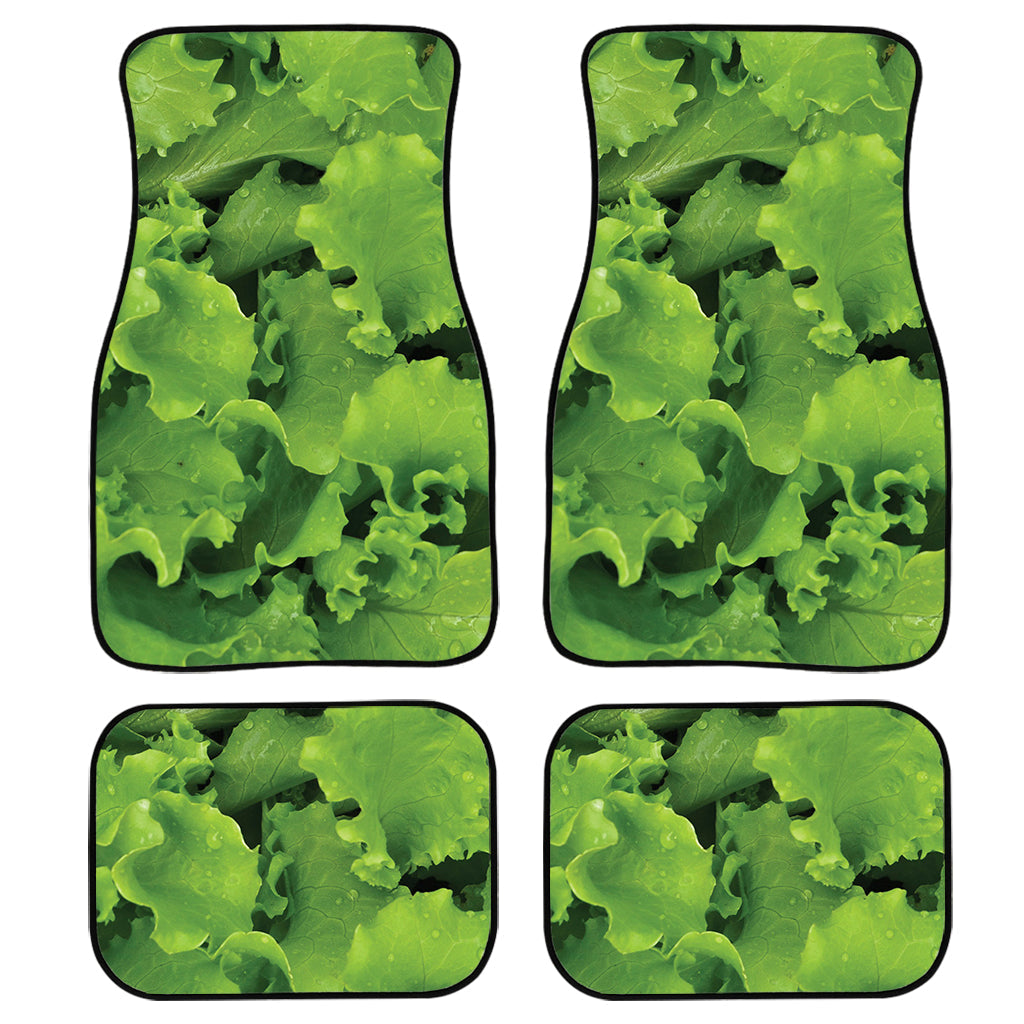 Salad Vegetable Print Front And Back Car Floor Mats/ Front Car Mat