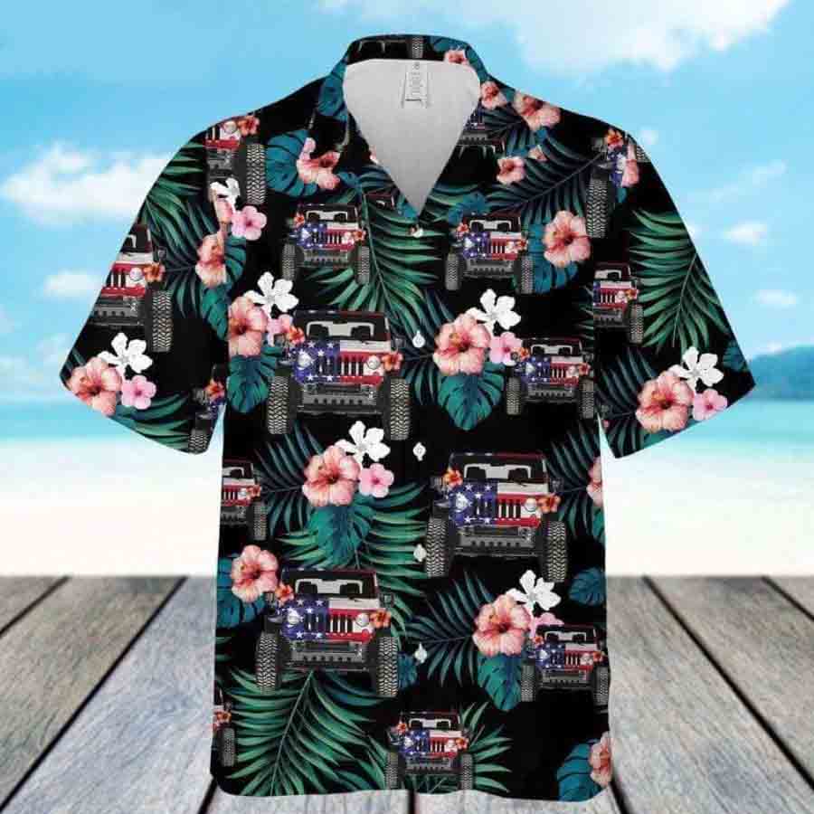 4Th Of July Hawaiian Shirt - Chicken Beer Hawaiian Shirt