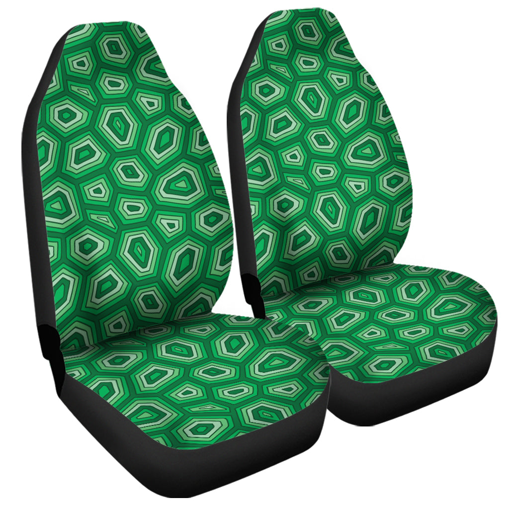 Sea Turtle Shell Pattern Print Universal Fit Car Seat Covers