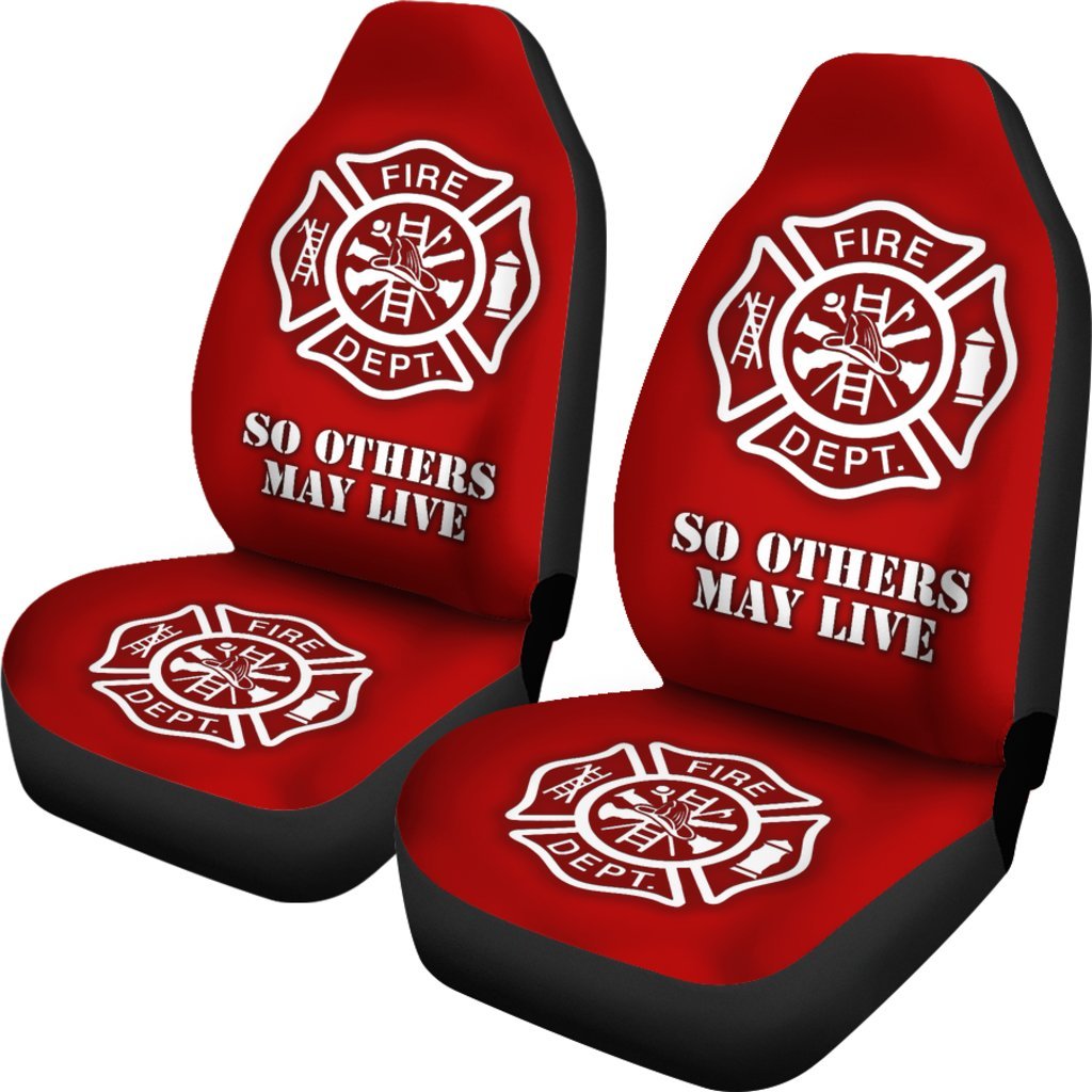 So Others May Live Firefighter Universal Fit Car Seat Covers