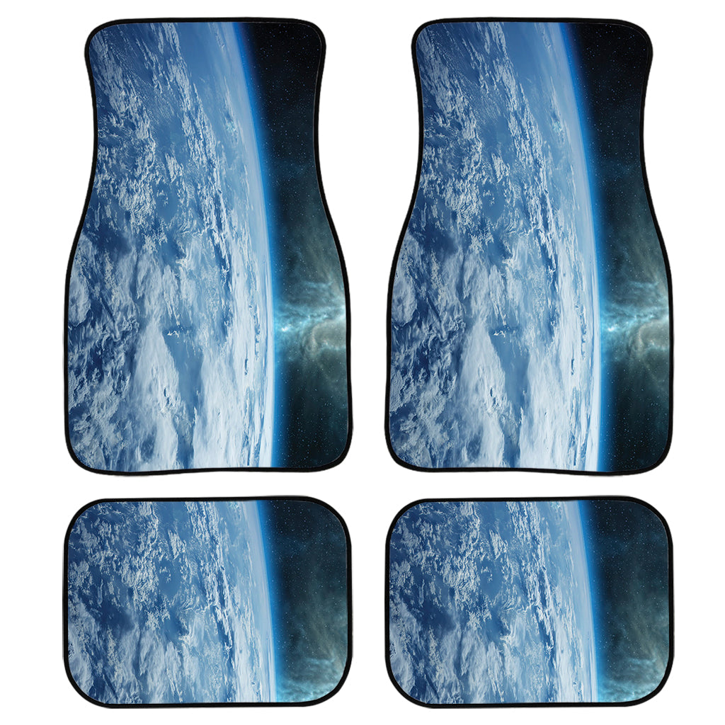 Space And Earth Print Front And Back Car Floor Mats/ Front Car Mat