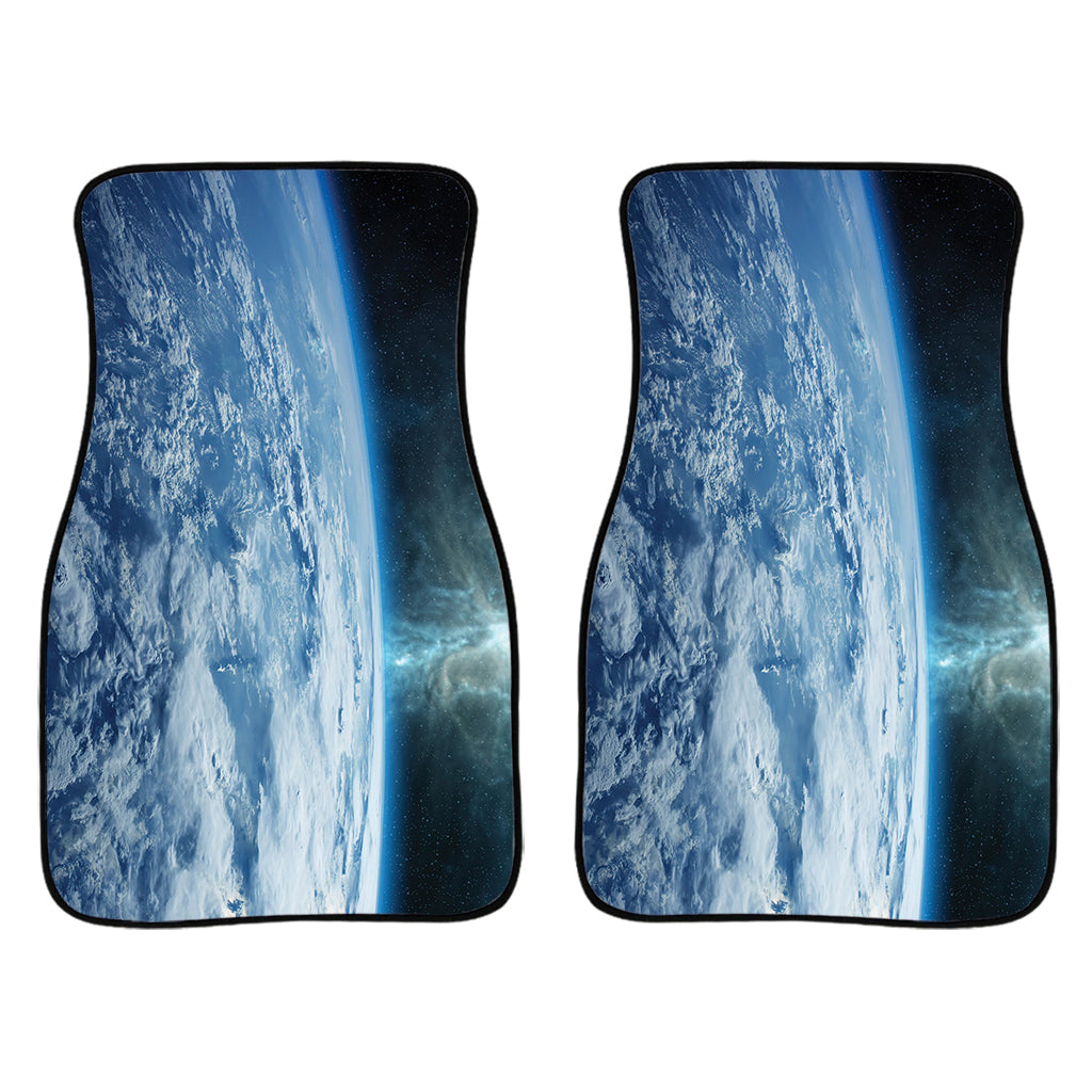 Space And Earth Print Front And Back Car Floor Mats/ Front Car Mat
