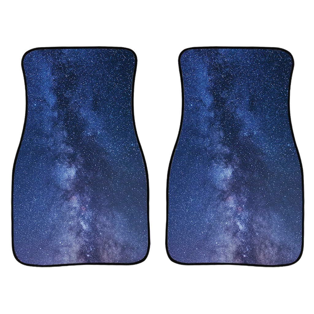 Stars Night Milky Way Print Front And Back Car Floor Mats/ Front Car Mat
