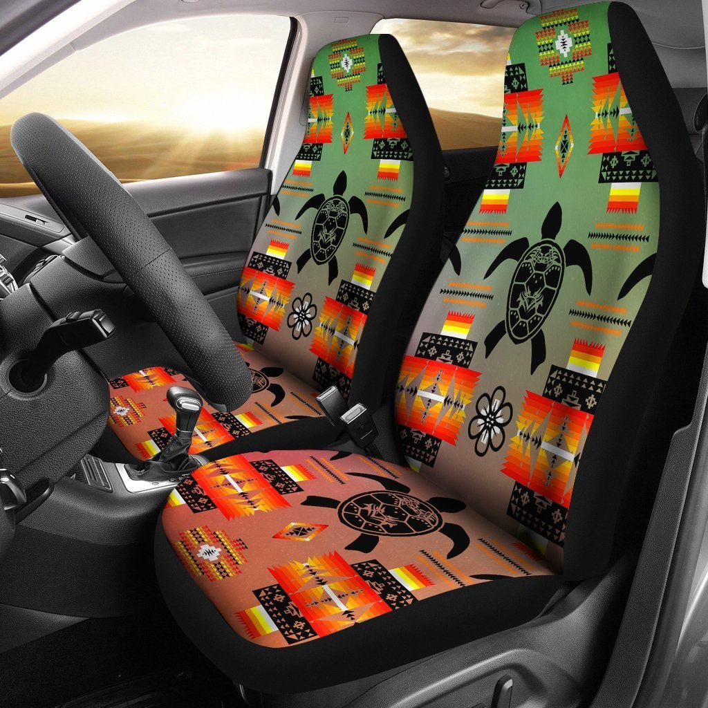 Sunrise Native Turtle Universal Fit Car Seat Covers