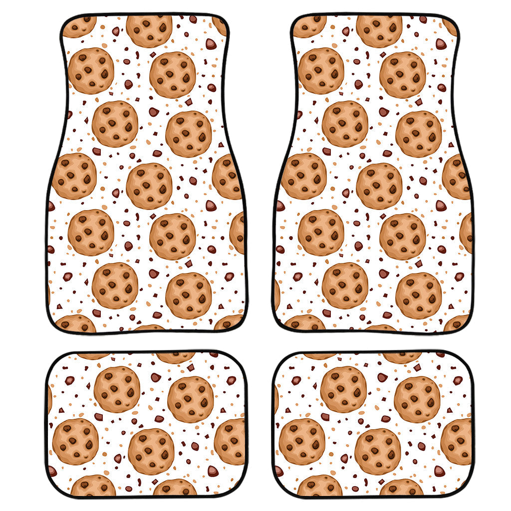 Sweet Cookie Pattern Print Front And Back Car Floor Mats/ Front Car Mat