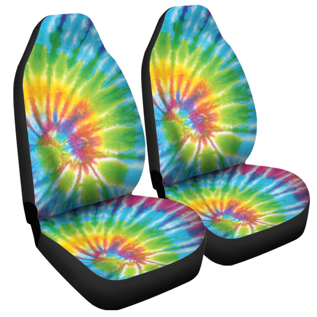 Swirl Tie Dye Print Universal Fit Car Seat Covers