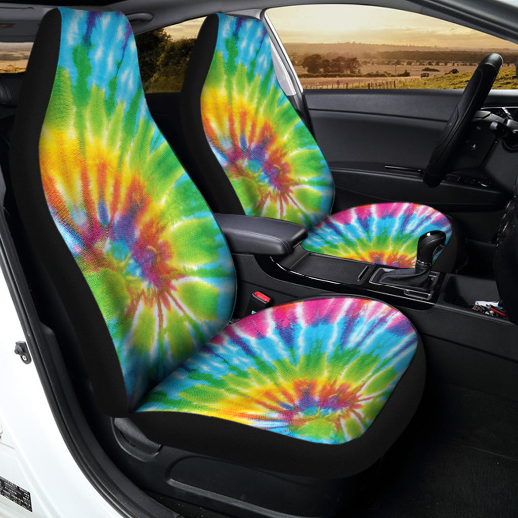 Swirl Tie Dye Print Universal Fit Car Seat Covers