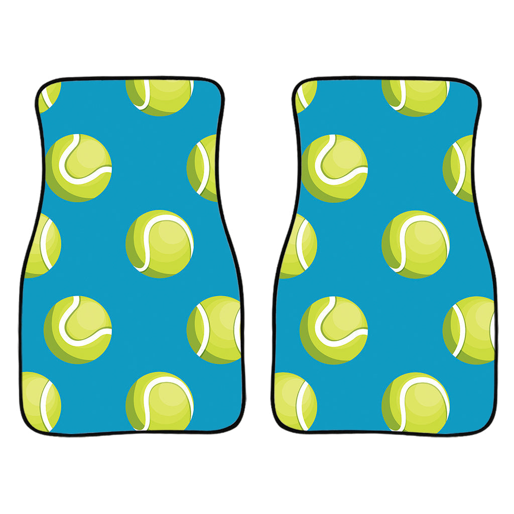 Tennis Theme Pattern Print Front And Back Car Floor Mats/ Front Car Mat
