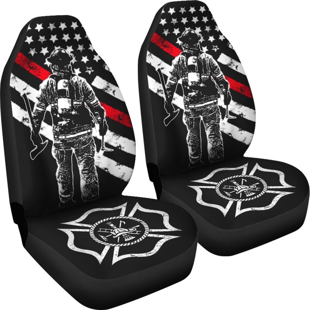Thin Red Line Fire Department Universal Fit Car Seat Covers
