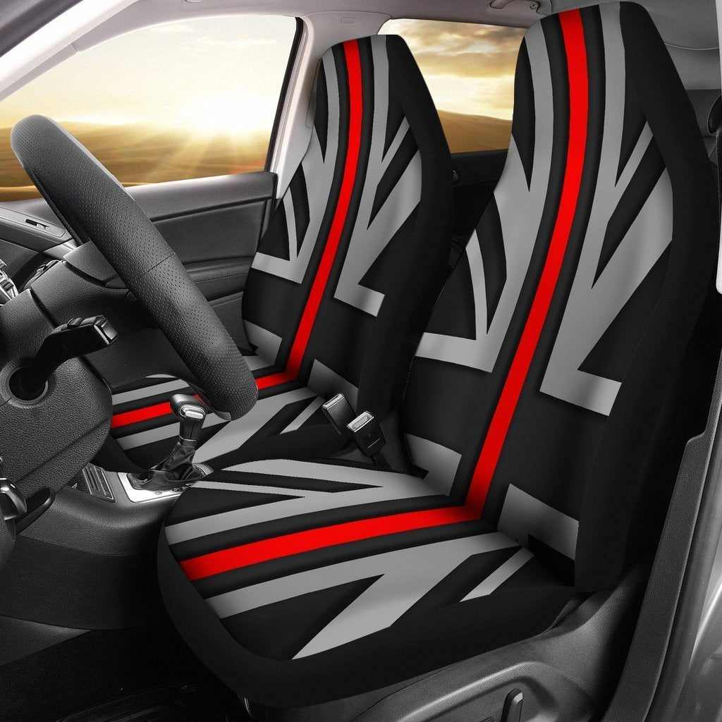 Thin Red Line Union Jack Universal Fit Car Seat Covers
