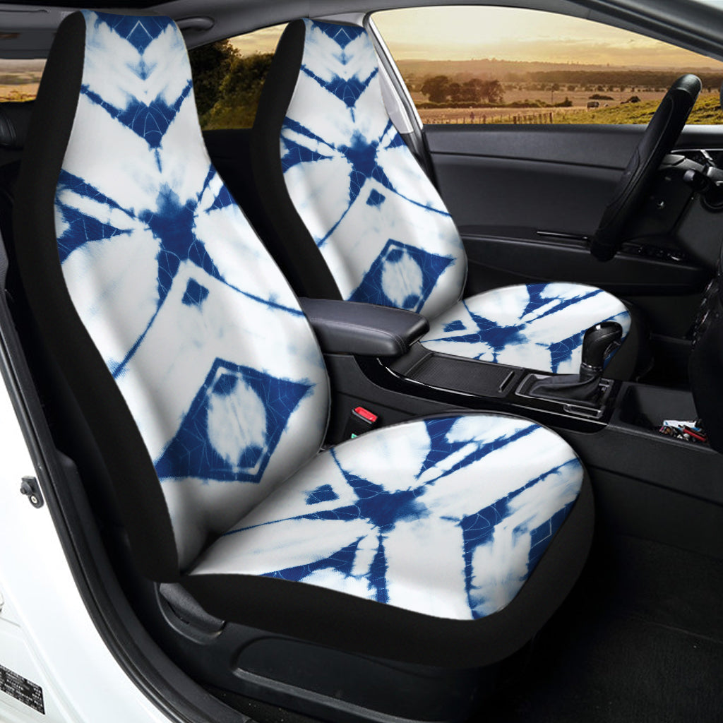 Tie Dye Shibori Pattern Print Universal Fit Car Seat Covers
