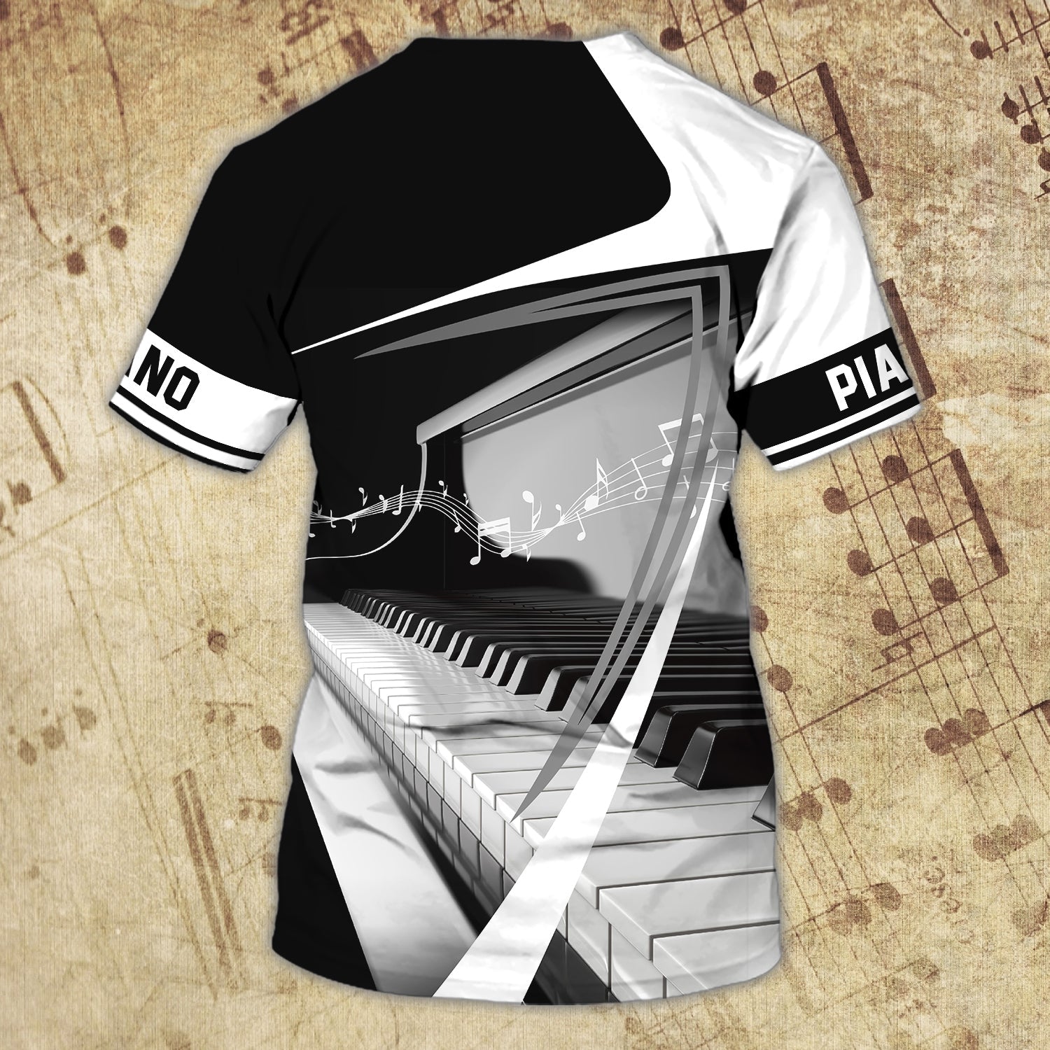 Personalized 3D All Over Printed Piano Shirts/ Piano T Shirt For Men And Women/ Pianist Shirts