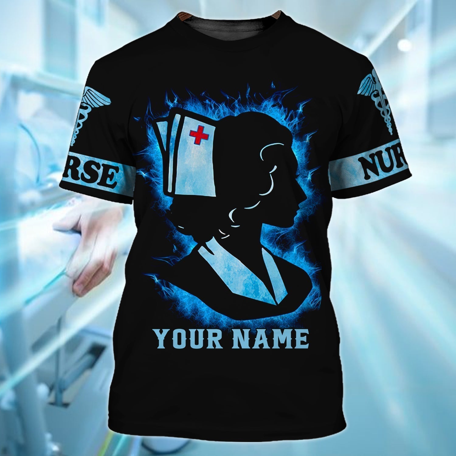 Customized 3D All Over Printed Shirts For A Nurse To be a Nurse Tee Shirts