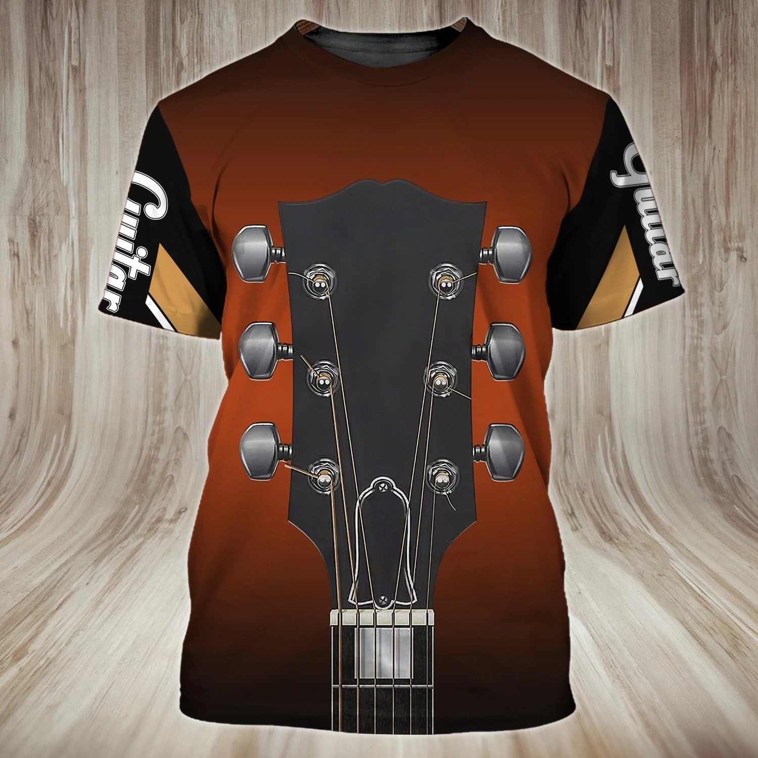 Custom 3D T Shirt For Guitarist/ Guitar Shirt For Man And Women/ Sublimation Guitar Shirts Guitar Lover