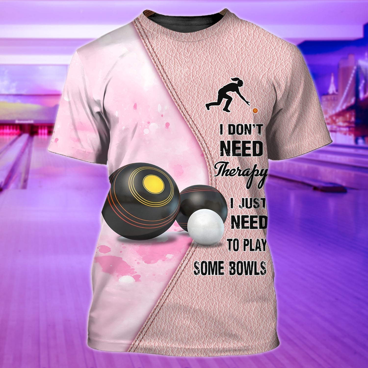 Lawn Bowls 3D Full Print Shirt For Women Funny Lawn Bowls Shirt For Her