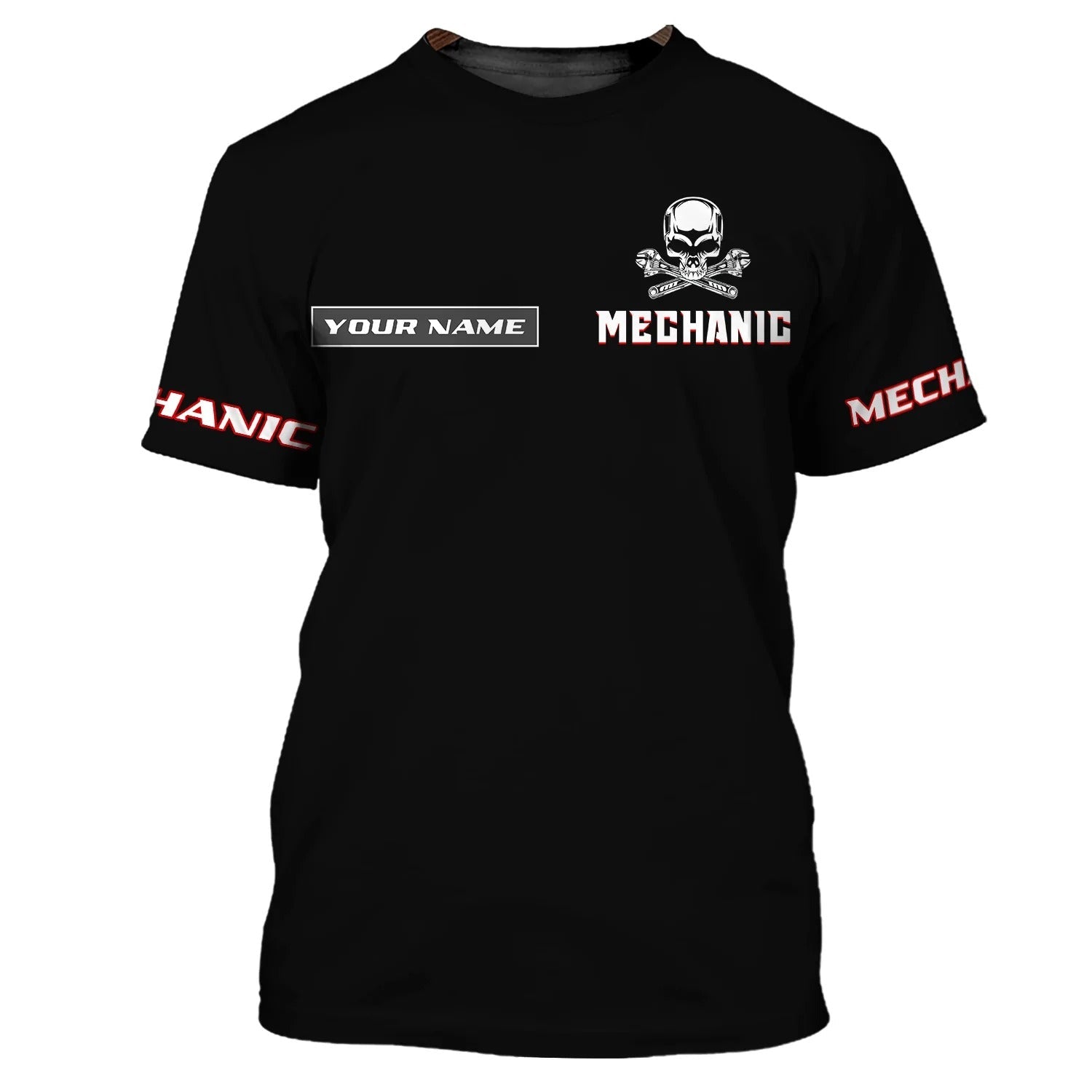 Custom 3D T Shirt For Mechanic Men/ I