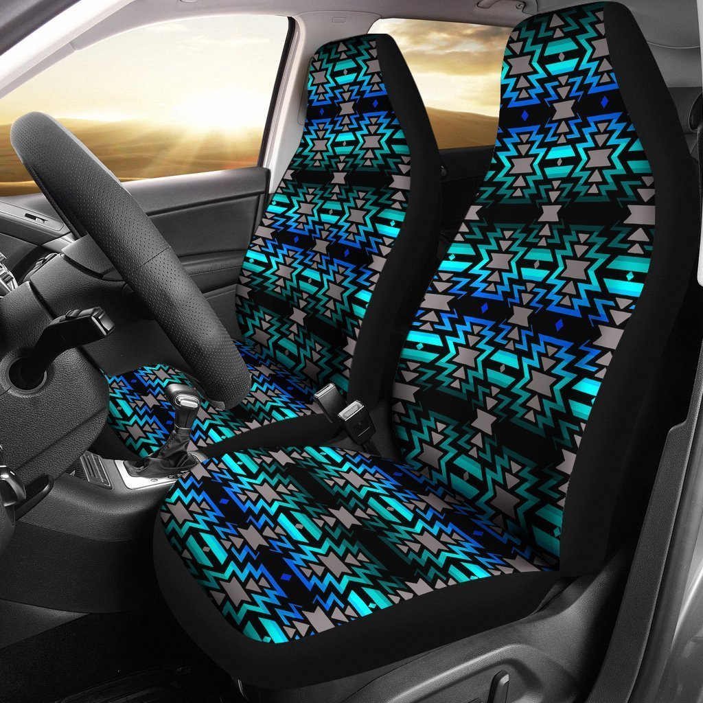 Turquoise Aztec Native American Universal Fit Car Seat Covers
