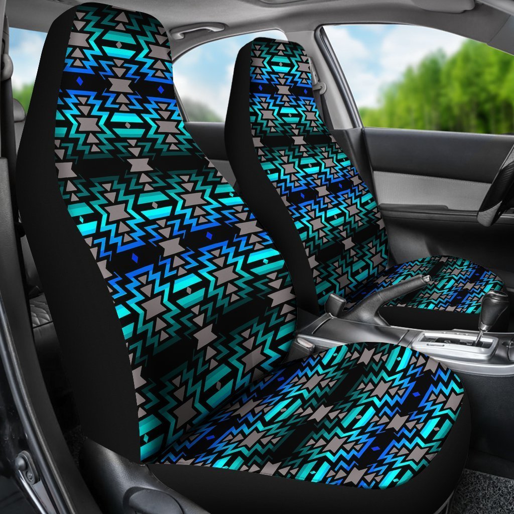 Turquoise Aztec Native American Universal Fit Car Seat Covers