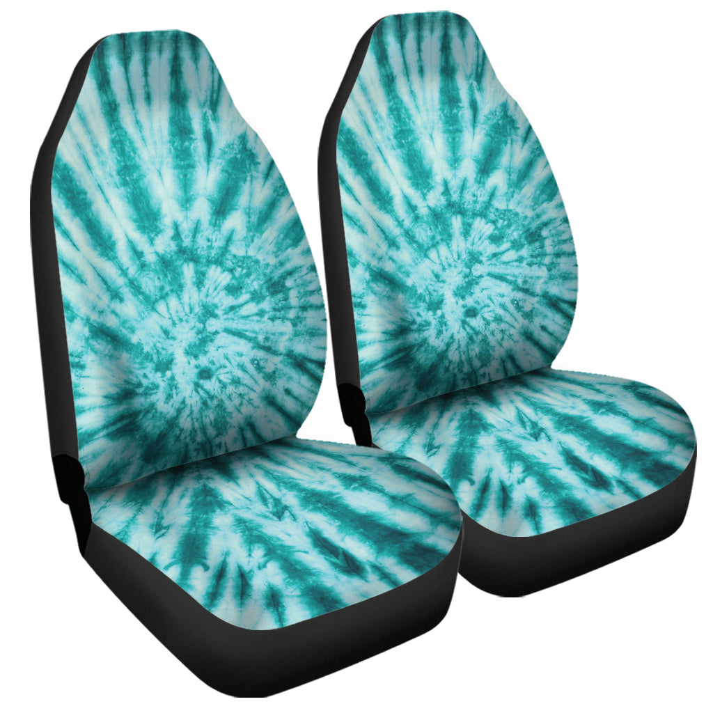 Turquoise Tie Dye Print Universal Fit Car Seat Covers
