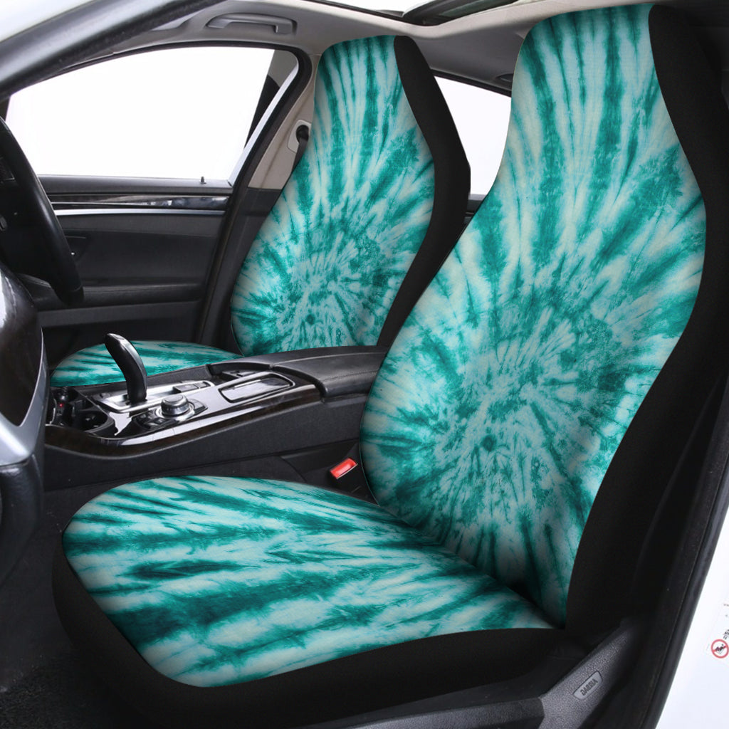 Turquoise Tie Dye Print Universal Fit Car Seat Covers
