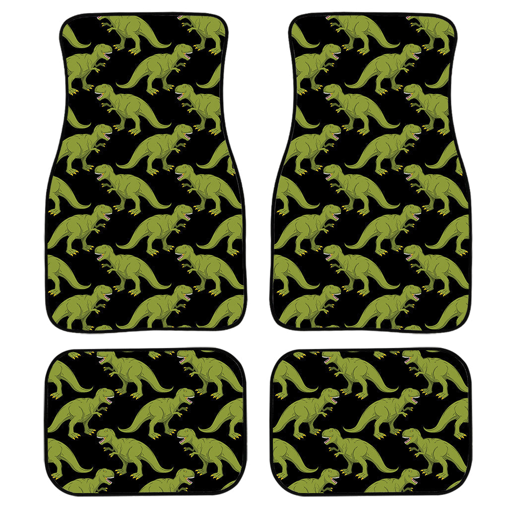 Tyrannosaurus Rex Pattern Print Front And Back Car Floor Mats/ Front Car Mat
