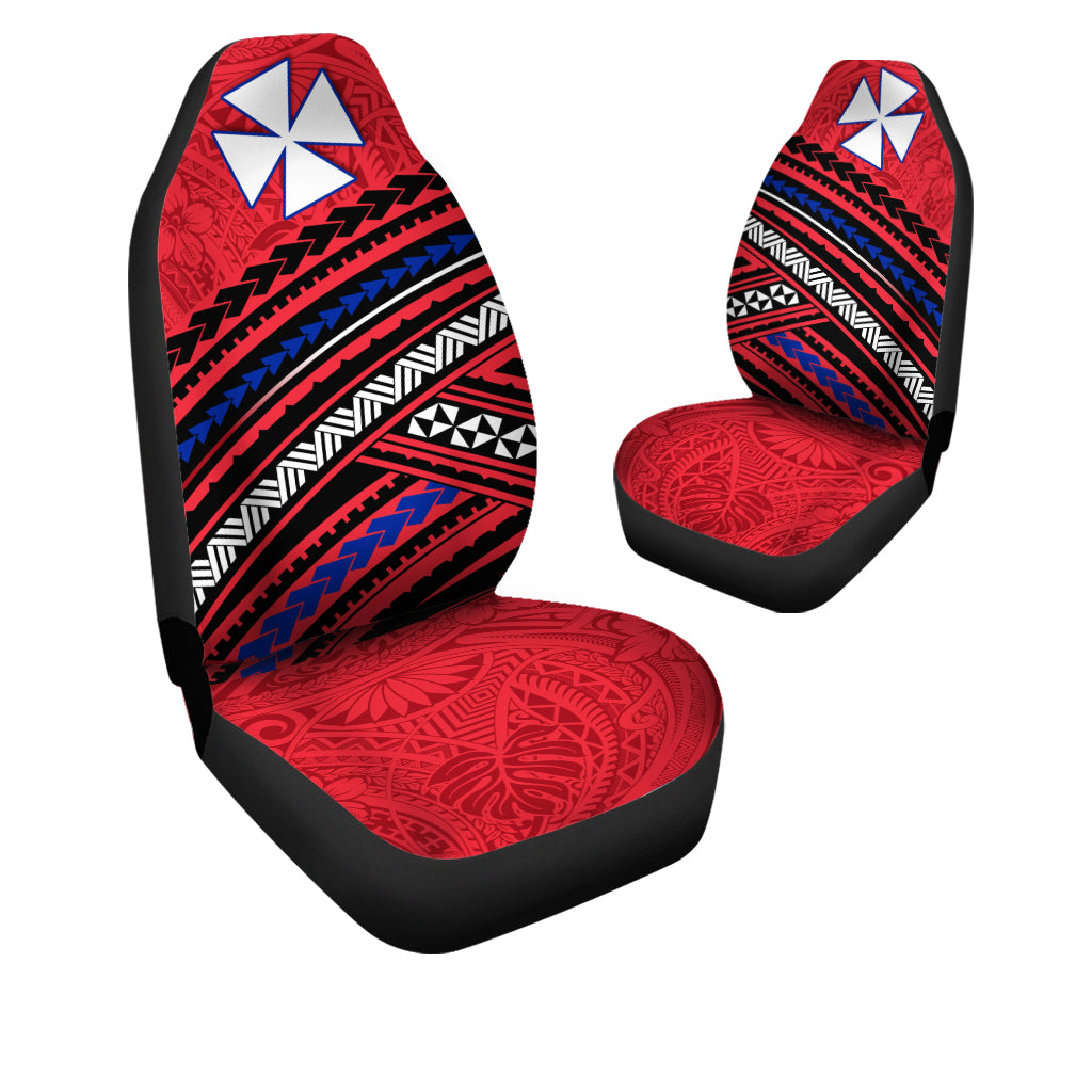Wallis and Futuna Car Seat Covers Creative Polynesian