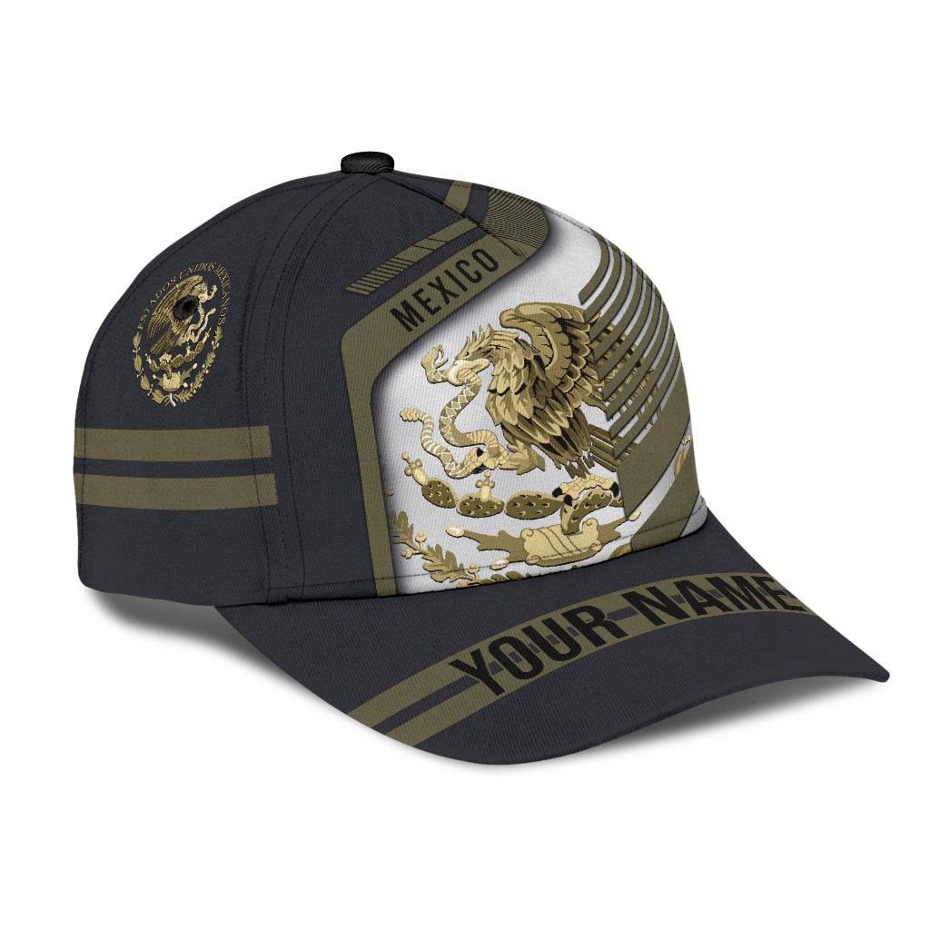 Personalized Name Mexico 3D full printed Classic Cap baseball cap/ Mexican Cap hat